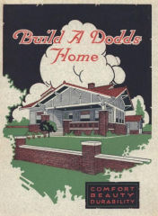 Dodds Home catalog cover, ca 1925 - Association for Preservation Technology APT cited at InspectApedia.com