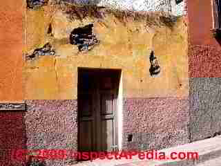 Painted stucco San Miguel de Allende Mexico (C) Daniel Friedman