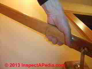 Graspable stair railing (C) 2013 Daniel Friedman