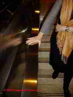 Unsafe railing at a NY City public building (C) Daniel Friedman 2012