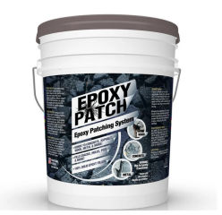 Epoxy patch for concrete may br useful for some (but not all) fireplace repairs - at InspectApedia.com