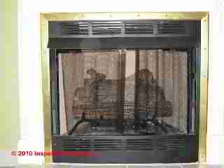 Zero clearance gas fireplace (C) Daniel Friedman