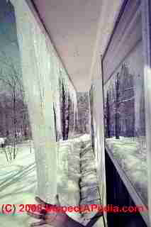 Severe ice dams, eaves to ground in Poughkeepsie NY