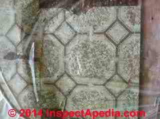 Armstrong-like vinyl asbestos floor tile (C) InspectAPedia JS