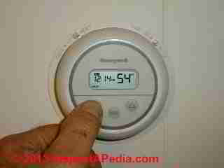 Thermostat COOL OFF HEAT settings explained
