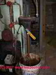Steam heat low water cutoff