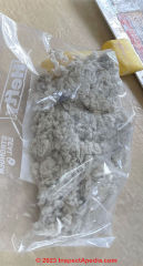 mineral wool insulation (C) InspectApedia.com Eric