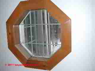 Octagonal window, interior view (C) Daniel Friedman