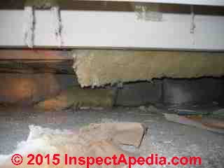 Mold clearance inspection debris (C) Daniel Friedman