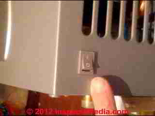 LP gas water heater vent troubles © D Friedman at InspectApedia.com 