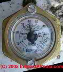 LP Gas tank gauge
