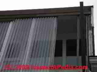 Corrugated  metal roof (C) Daniel Friedman