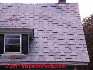 Dutch Lap slate roofing pattern