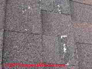 Thermal cracking laminated asphalt shingle (C) D Friedman S Mauer