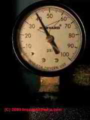 Accurate water pressure gauge (C) Daniel Friedman