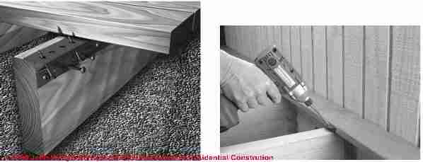 Figure 4-5: Hidden fasteners for deck construction (C) J Wiley, S Bliss
