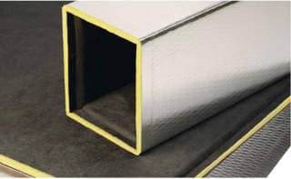 Johns Manville Micro-Aire(R) Mat-Faced Fiberglass Duct Board Type 475 & 800 at InspectApedia.com and cited in detail in this article, Johns Manville Corp. (Berkshire Hathaway)  10/30/18
