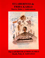 The Labyrinth of Frida Kahlo book - cover (C) Jennifer Church Daniel Friedman