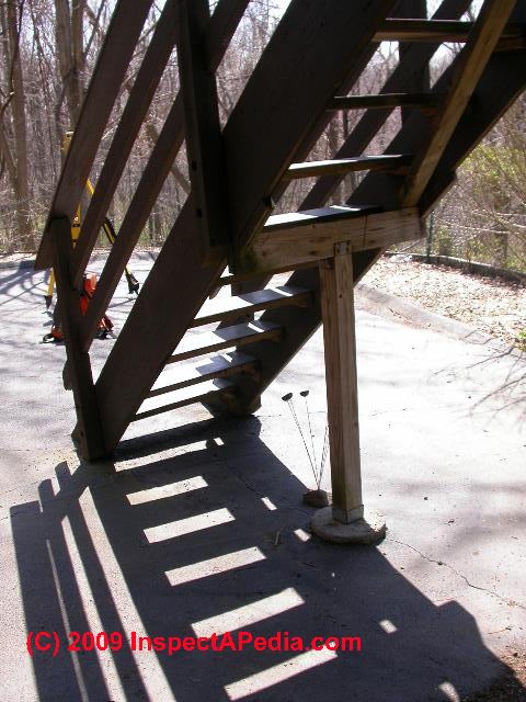 Exterior Wood Stairs