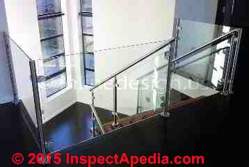 Glass guardrailing & glass stair guard (C) Daniel Friedman