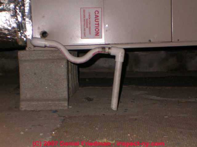 Air Conditioner Condensate Line Installation