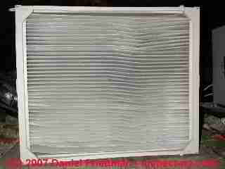 Photograph of attic air filter