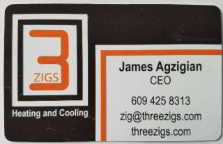 James Agzagian 3 Zigs HVAC Service Company - at InspectApedia.com