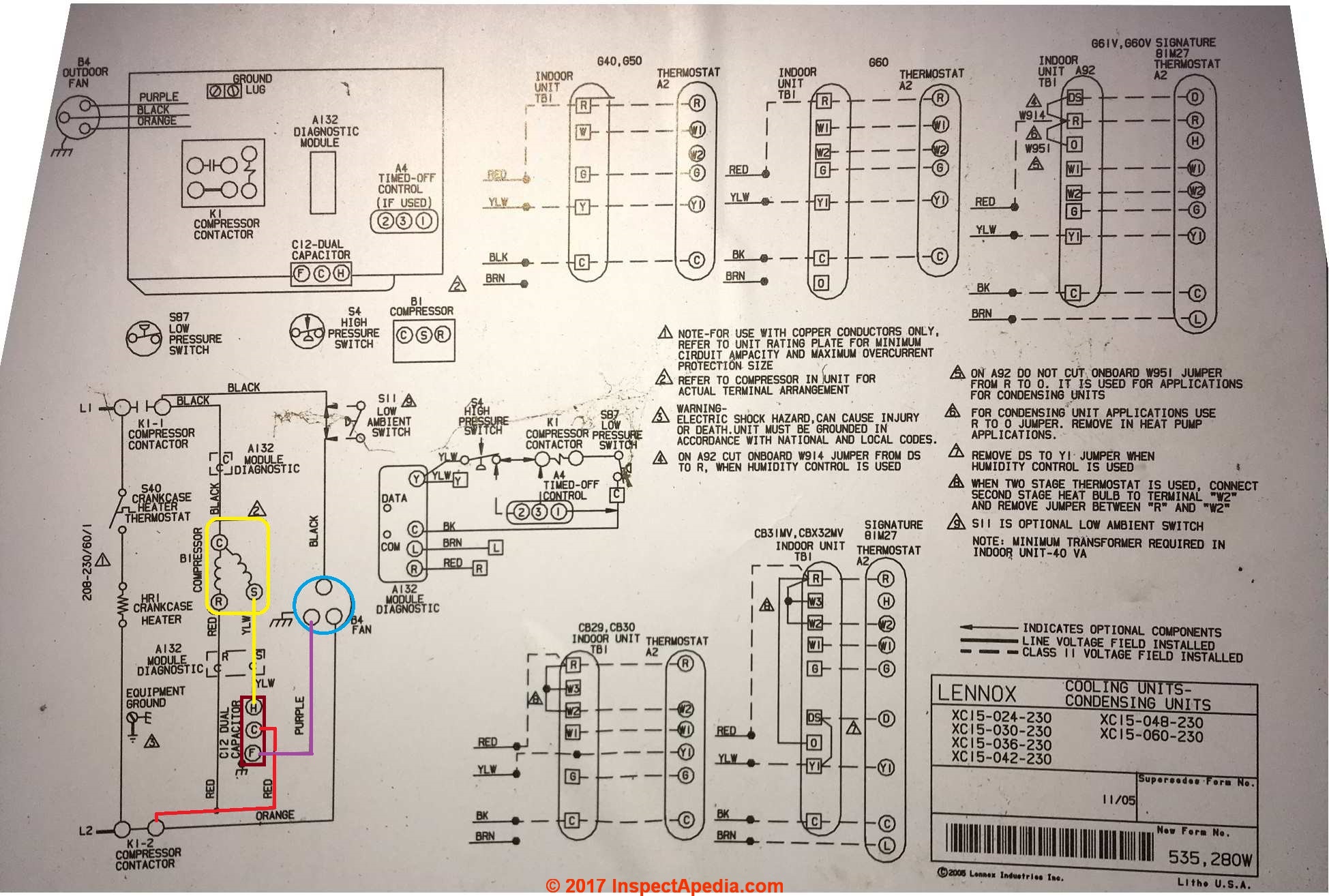 Electric Motor Starting  U0026 Run Capacitor Types