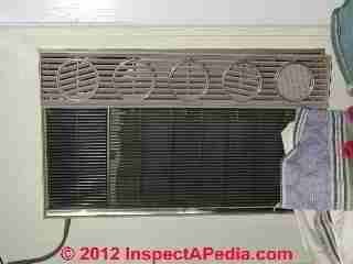 Window AC unit with remoable front (C) Daniel Friedman