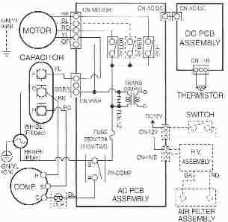 Wiring diagram for Sears window air conditioner - example