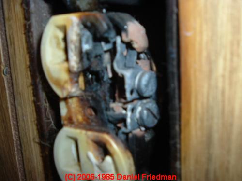Aluminum Wiring Field Failure Reports and Photographs - Aluminum Wiring