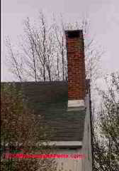 Curved brick chimney (C) Daniel Friedman