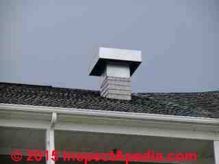 Large site-built chimney cap in Maine (C) Daniel Friedman