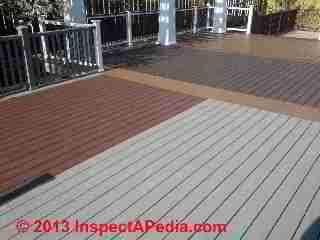 Composit deck board installation (C) Daniel Friedman