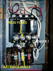 Fuse panel with improper fusing 
(C) Daniel Friedman