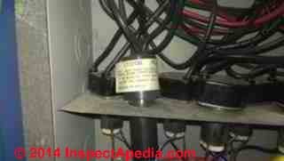 GE low voltage wiring switches, relays and junction box (C) InspectAPedia