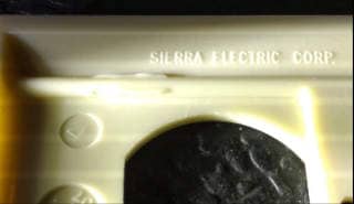 Sierra receptacle cover faceplate identification at InspectApedia.com