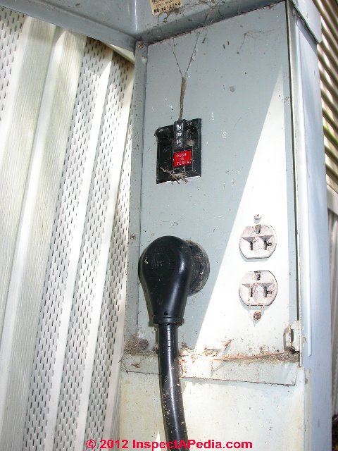 hook up electrical panel