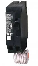 Siemens GFCI circuit breaker at InspectApedia.com