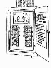 100 A fues panel pull out at InspectApedia.com