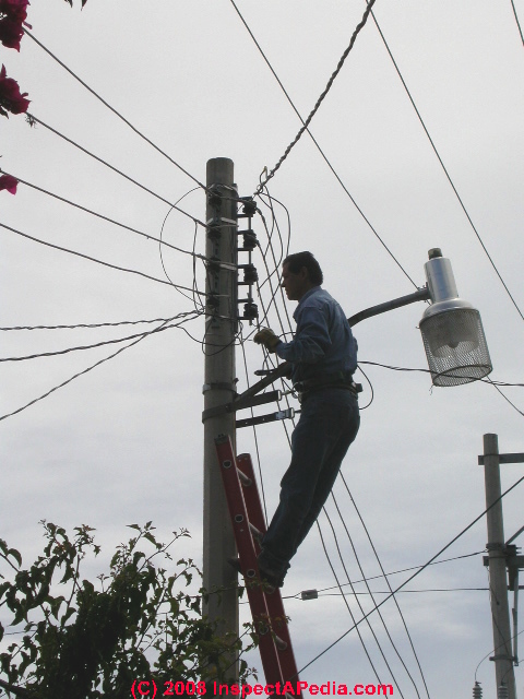 electricity worker