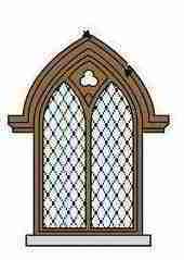 Gothic window (C) Carson Dunlop Associates