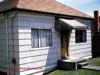 Brushed cedar shingles (C) Carson Dunlop Associates