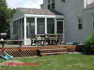 Screened porch (C) Daniel Friedman