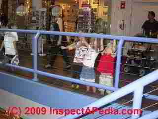 Unsafe railing in New York City (C) Daniel Friedman