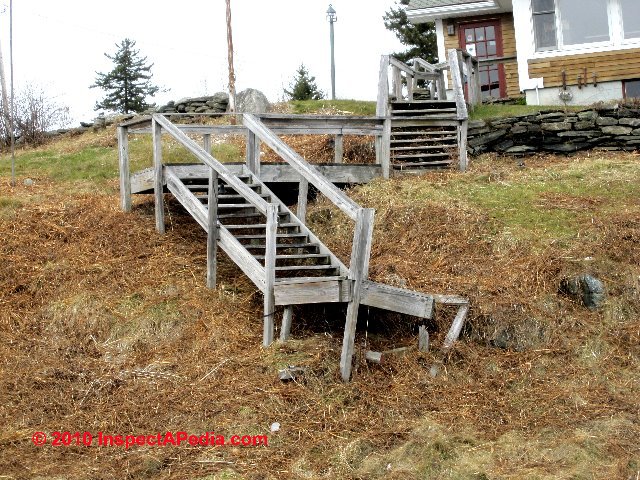 Porch &amp; Deck Stair Construction, how to build exterior stairs