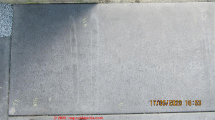 Stainson pre-cast concrete (C) InspectApedia.com Verveer