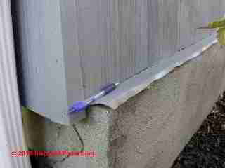 Exterior wall flashing (C) Daniel Friedman