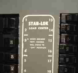 FPE Stab Lok electric panel (C) Daniel Friedman