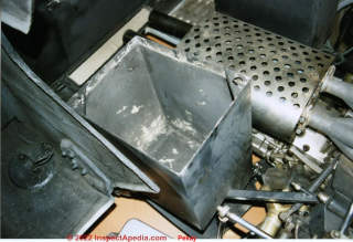1966 race car with FibroFrax for heatproof material for a luggage box (C) InspectApedia.com Pekay